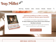 Tablet Screenshot of iraymillet.com